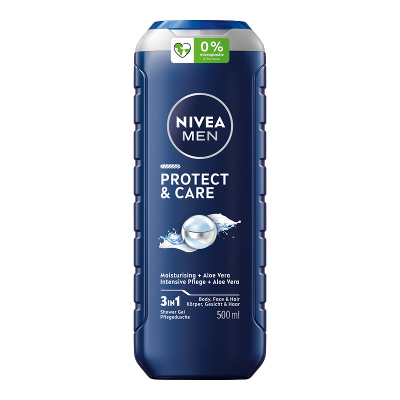 Gel de duș NIVEA MEN Protect & Care 500ml