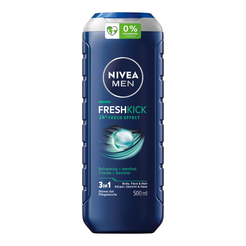 NIVEA MEN Fresh Kick Gel de duș 500ml