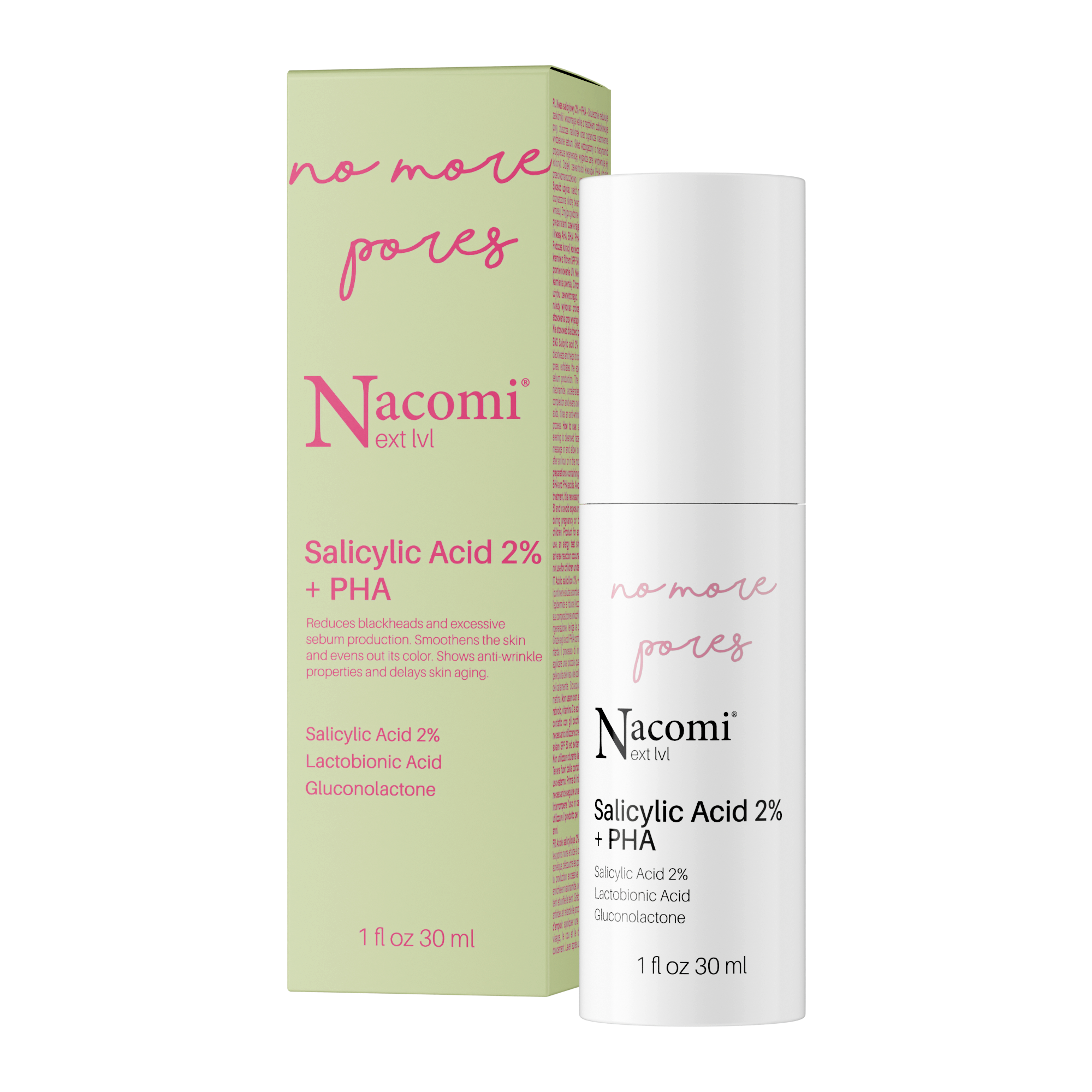 Nacomi Next Lvl Acid salicilic 2% + PHA 30ml