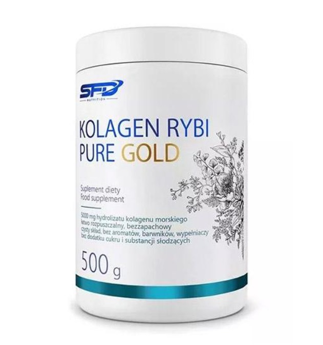 SFD Colagen de pește Pure Gold Supliment alimentar 500g