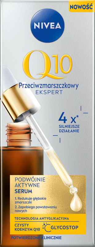 NIVEA Q10 Anti-Wrinkle Expert Double Active Face Serum 30ml