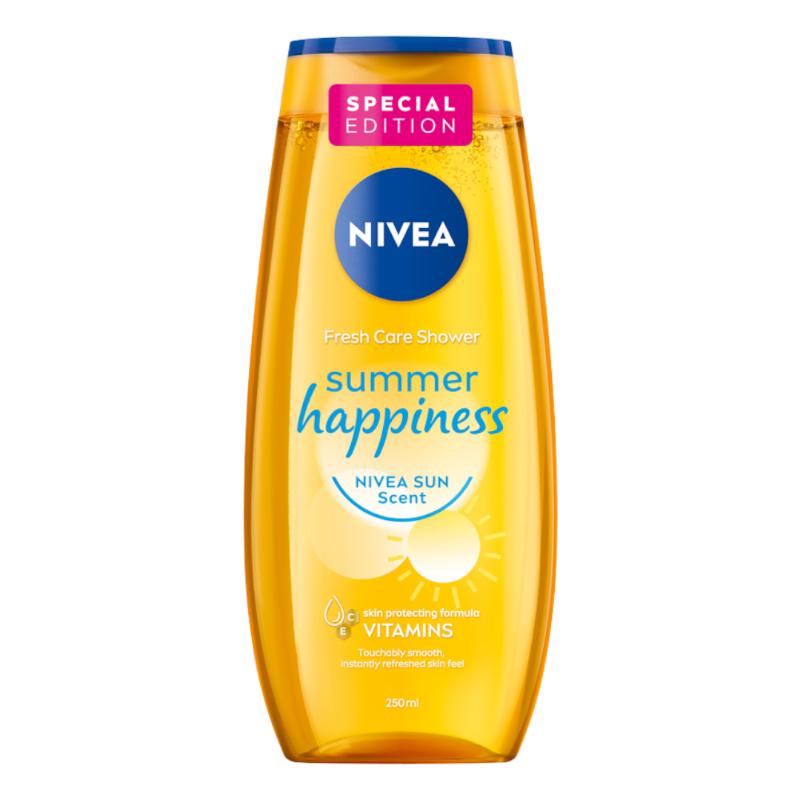 Gel de duș NIVEA Summer Happiness Sun Scent 250ml