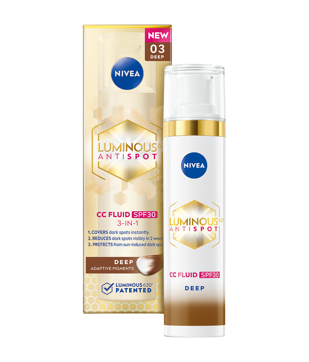 NIVEA LUMINOUS630® Anti-Pigmentare CC Cream 3in1 SPF30+ 03 Deep 40ml