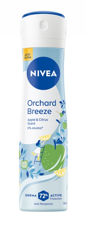 NIVEA Orchard Breeze Antyperspirant Spray 150ml