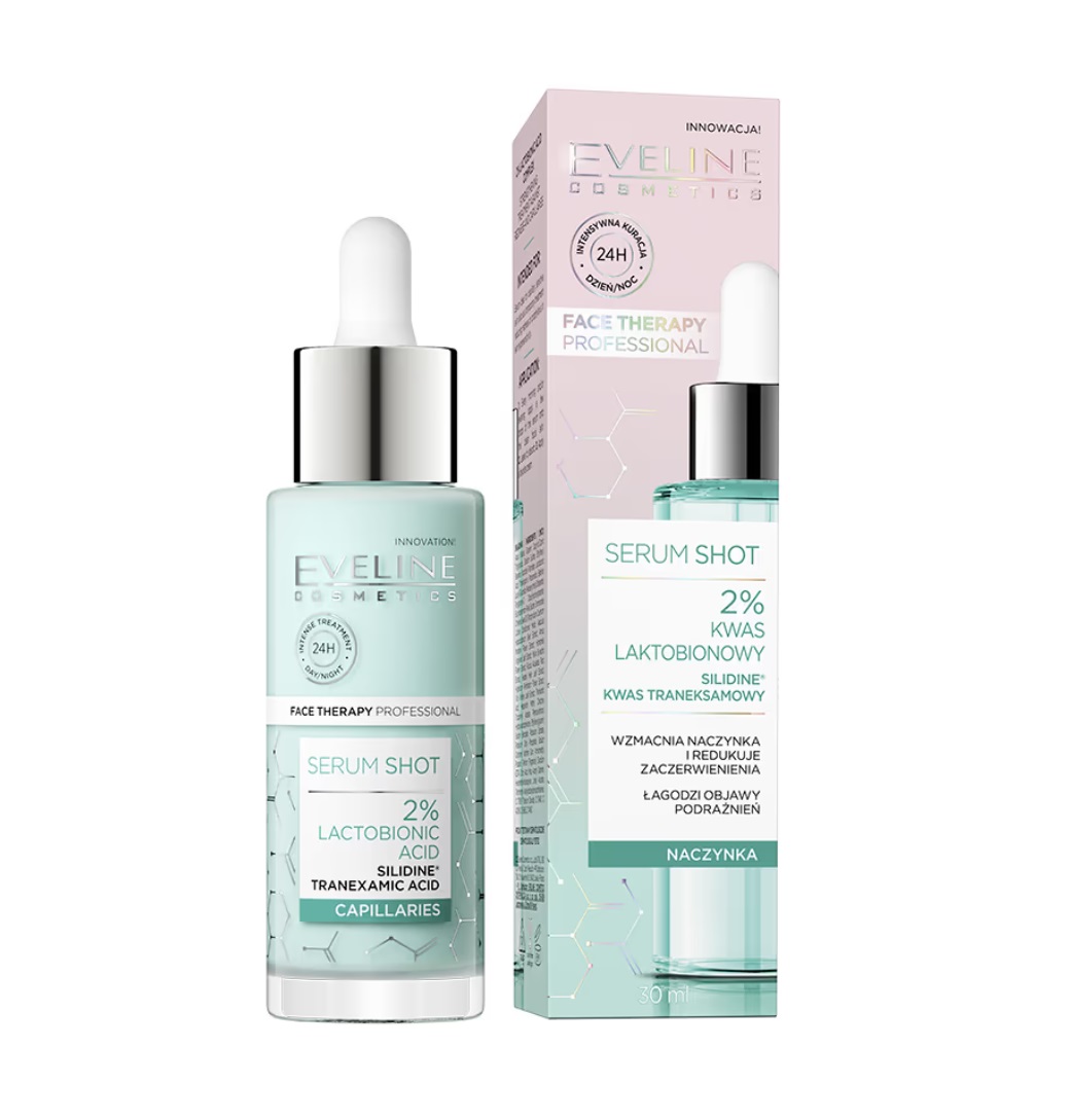 Eveline Serum Shot 2% Acid Lactobionic Capilar 30ml