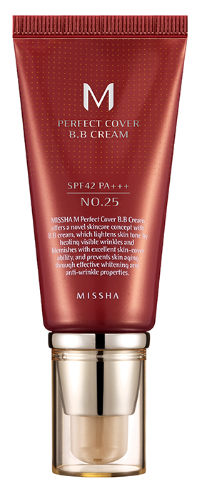 MISSHA M Perfect Cover BB Cream SPF 42 Krem 25 Warm Beige