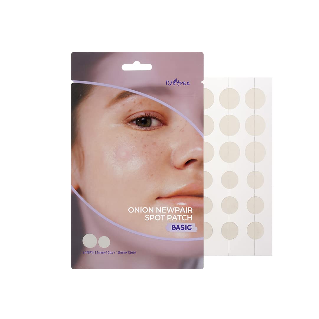 Isntree Ceapa de ceapă Newpair Spot Patch Basic Eczema Patch 24 de bucăți