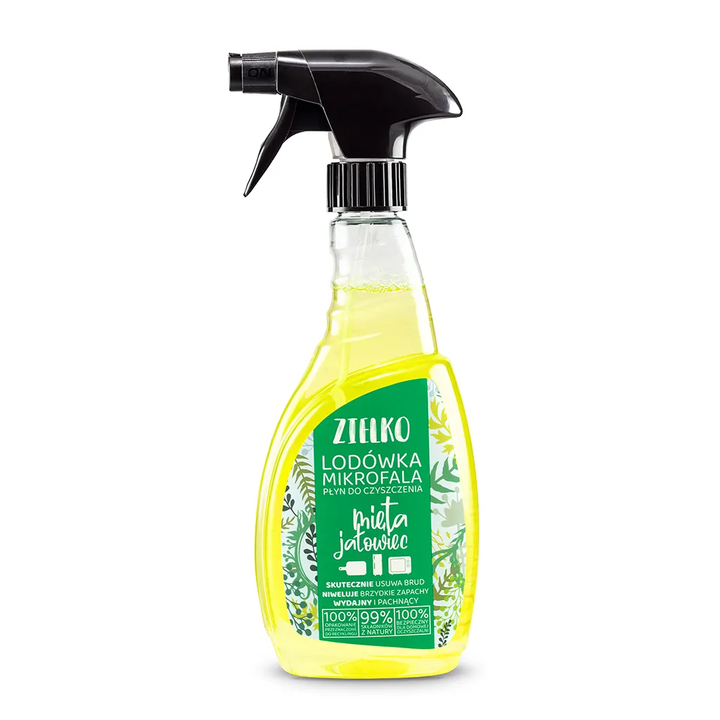 Menta verde și ienupărul Green Mint & Juniper Cleaner pentru frigider și microunde 500ml