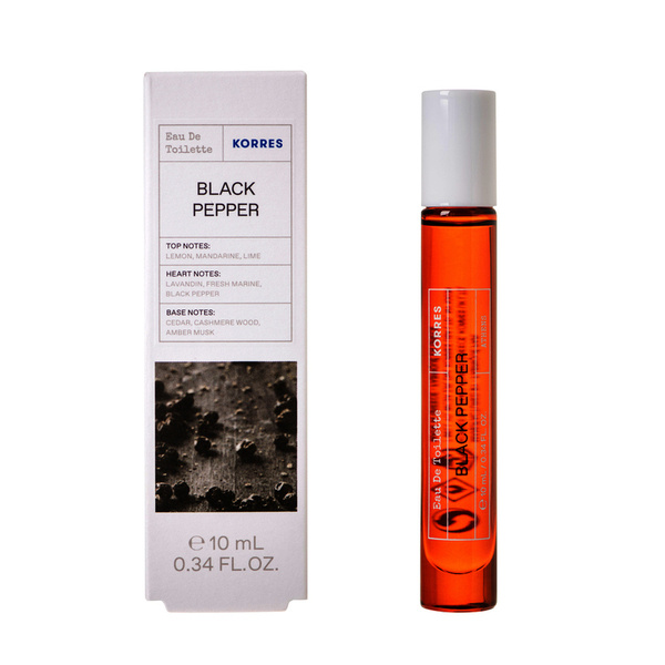 KORRES Black Pepper EDT Eau de Toilette pentru bărbați 10ml
