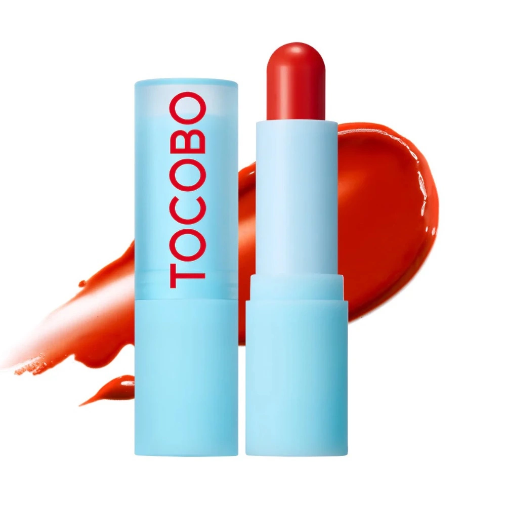 Tocobo Glass Tinted Lip Balm 013 Tangerine Red