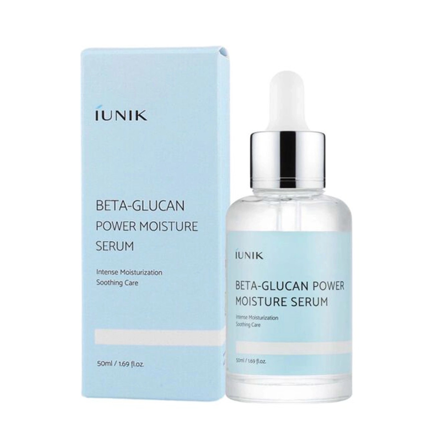 iUNIK Beta-Glucan Power Moisture Serum de față calmant și hidratant 50ml