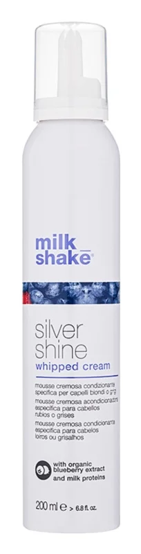 Milk Shake Silver Shine Silver Shine Balsam cu frișcă pentru părul blond și grizonat 200ml