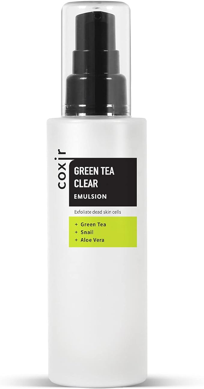 Coxir Green Tea Emulsie facială cu extract de ceai verde 100ml