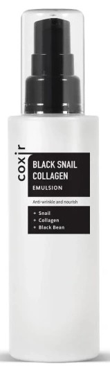 Coxir Black Snail Collagen Colagen Anti-Aging Emulsie pentru față 100ml