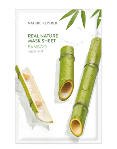 Mască de bambus Nature Republic Bamboo Sheet Mask