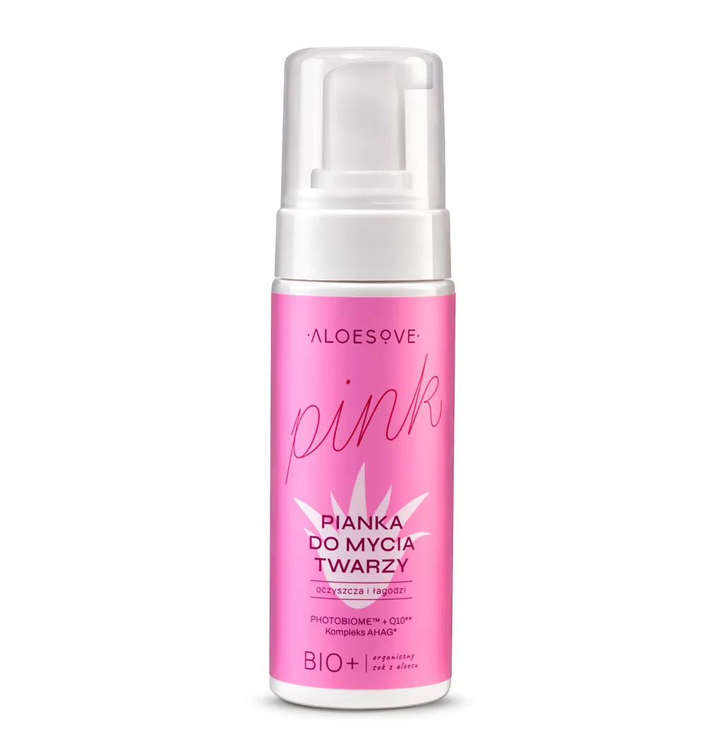 ALOESOVE Pink spumă de față 150ml