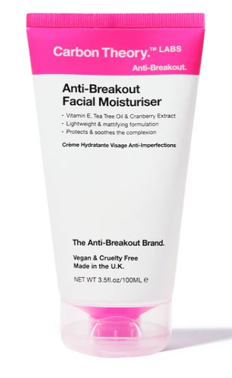 Carbon Theory Cremă de față hidratantă anti-breakout 100ml
