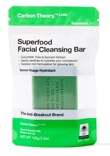 Săpun de față hrănitor Superfood Carbon Theory 100g