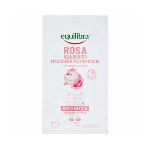 Equilibra Rosa Ialuronica Eye Patches cu acid hialuronic