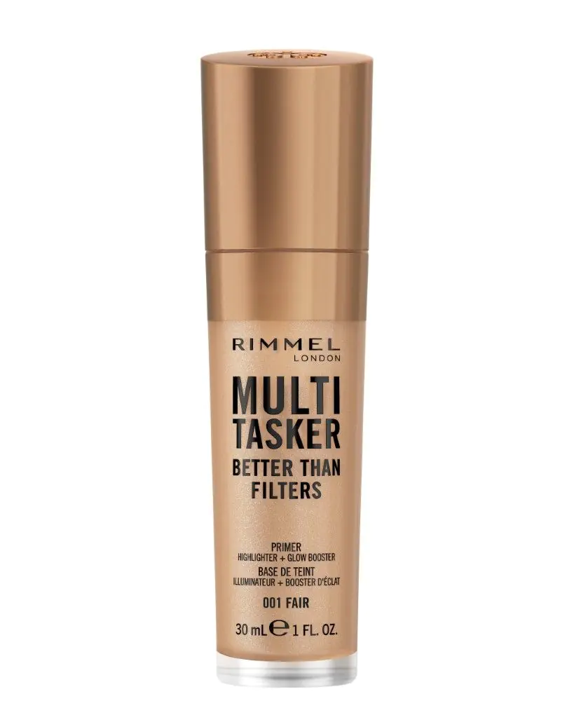Rimmel Multi Tasker Better Than Filters Glow Booster 3-in-1 Foundation 001 Corect