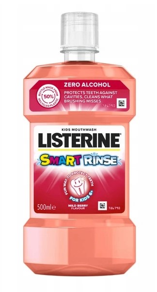 Listerine Kids Smart Rinse apă de gură 500ml