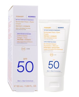 KORRES Yoghurt Cremă de protecție ușoară SPF50+ 50ml