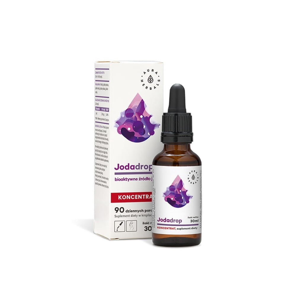 Aura Herbals Supliment alimentar Iodadrop Concentrat picături 30ml