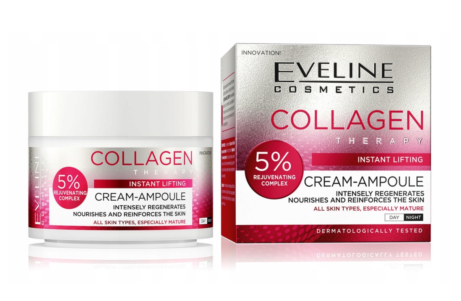 Eveline Instant Lifting Collagen Cream-Ampoule 50ml