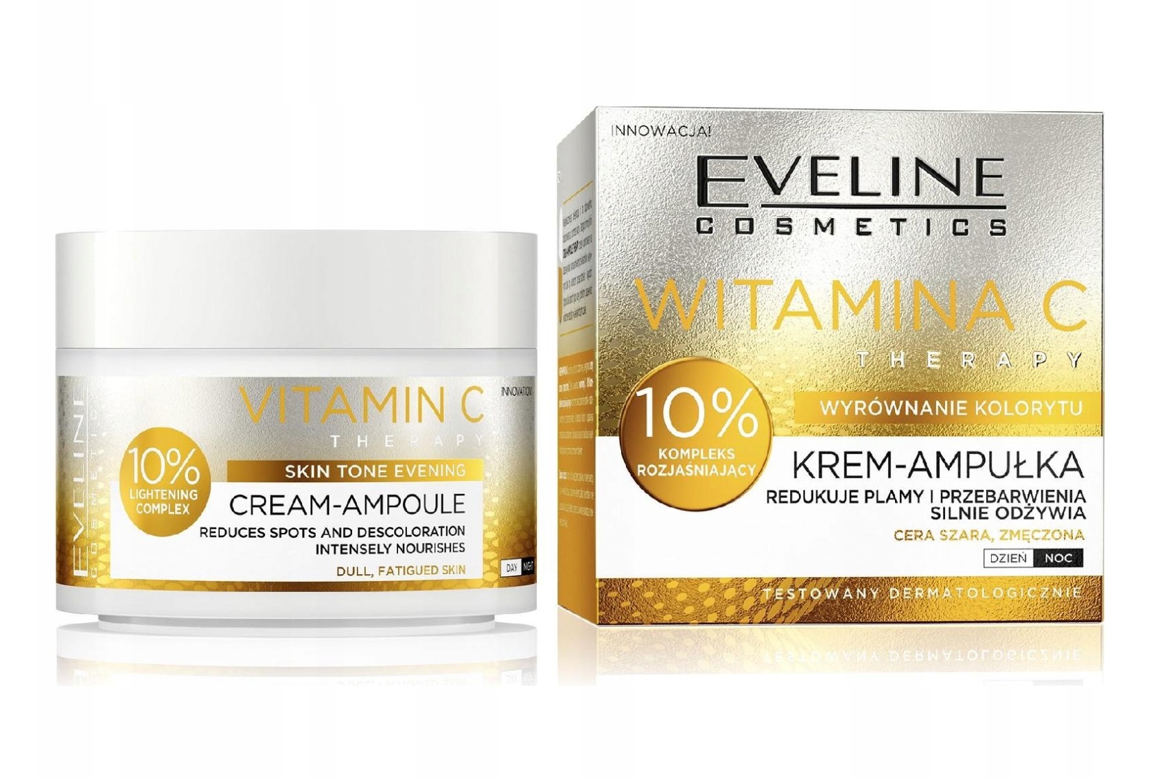 Eveline Vitamin C Cream-Ampoule Colour Levelling 50ml