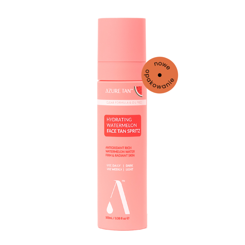 Azure Tan Hydrating Watermelon Tanning Face Mist 100ml