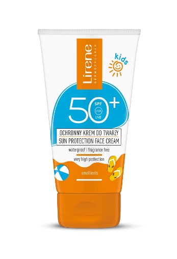 Lirene Kids Cremă protectoare pentru față SPF50+ 50ml