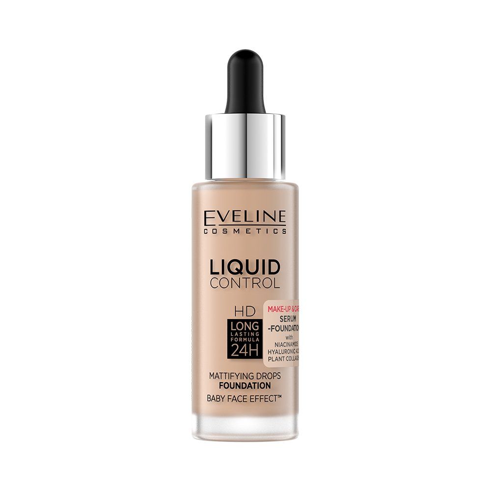 Fond de ten Eveline Liquid Control Natural Beige