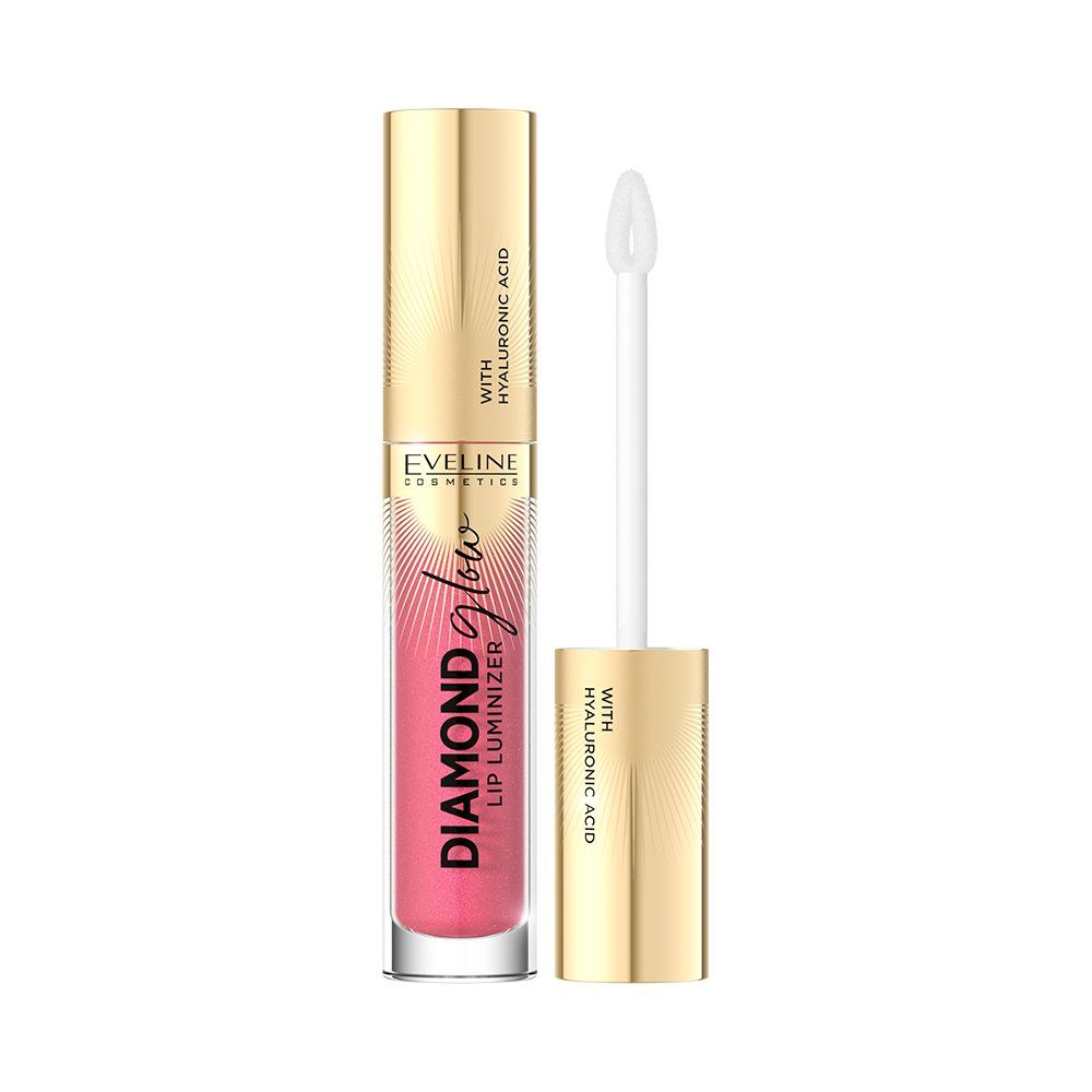 Eveline Diamond Glow Lip Gloss 09 Peach Dream