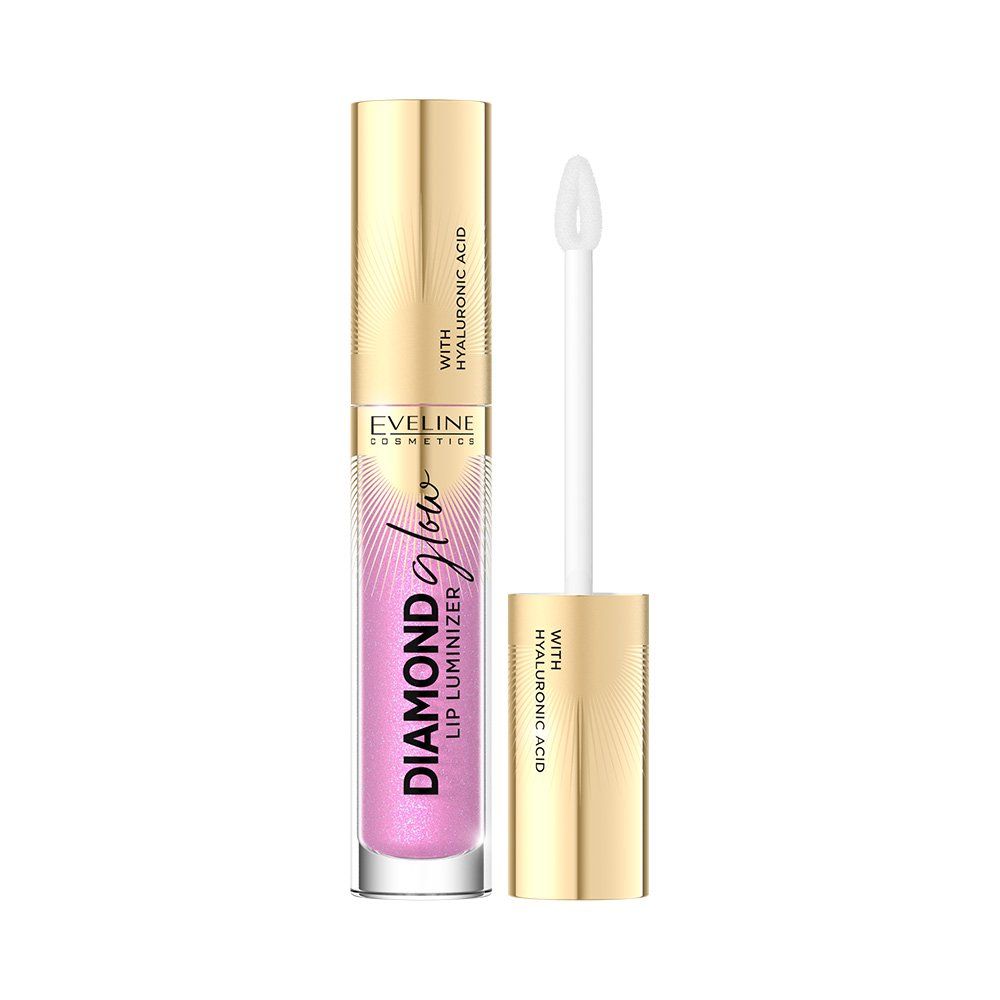 Eveline Diamond Glow Lip Gloss 10 Rose Violet