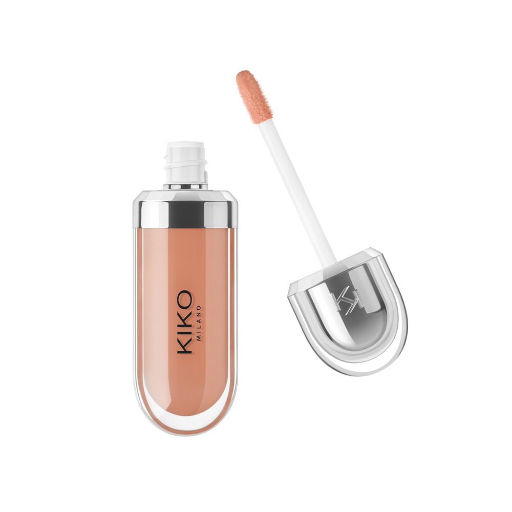 KIKO Milano 3D Hydra Lipgloss luciu de buze înmuiere cu efect 3D 08 Natural Rosewood 6.5ml