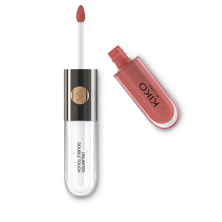 KIKO Milano Unlimited Double Touch ruj lichid în doi pași 103 Natural Rose 6ml