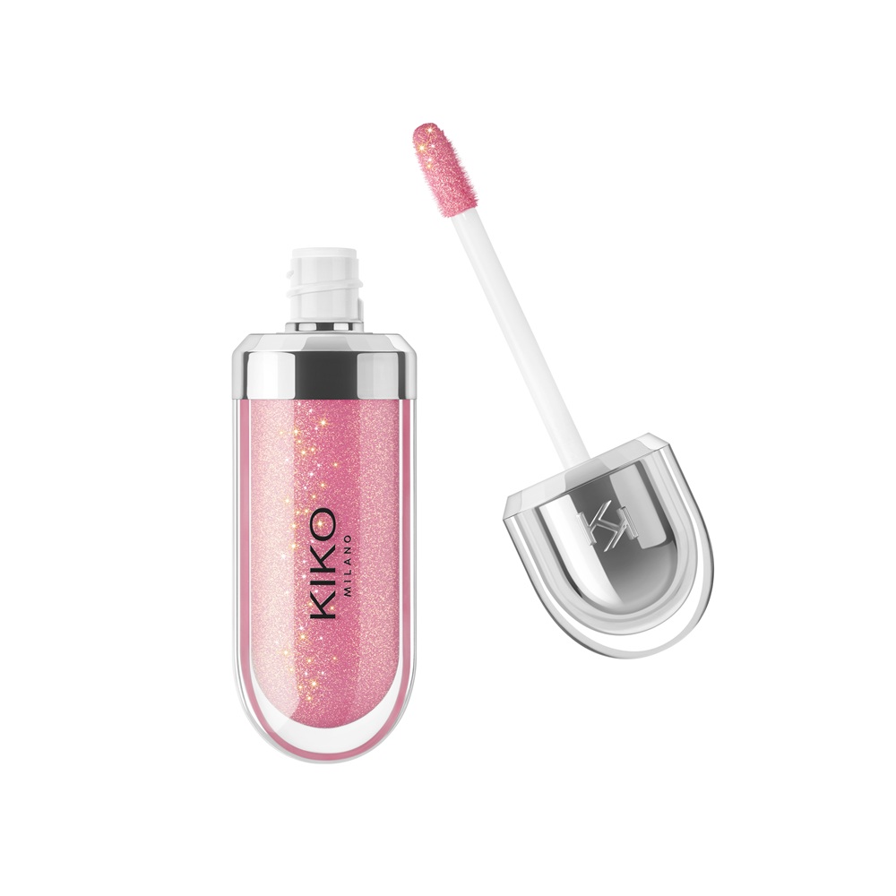 KIKO Milano 3D Hydra Lipgloss luciu de buze înmuiere cu efect 3D 26 Sparkling Hibiscus Pink 6.5ml