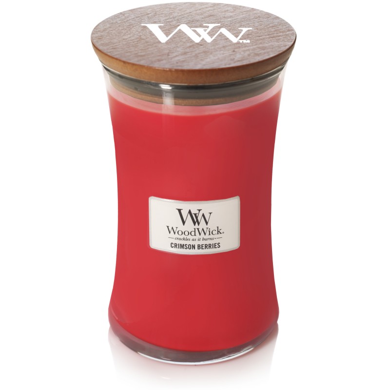 Lumânare mare WoodWick Crimson Berries mare