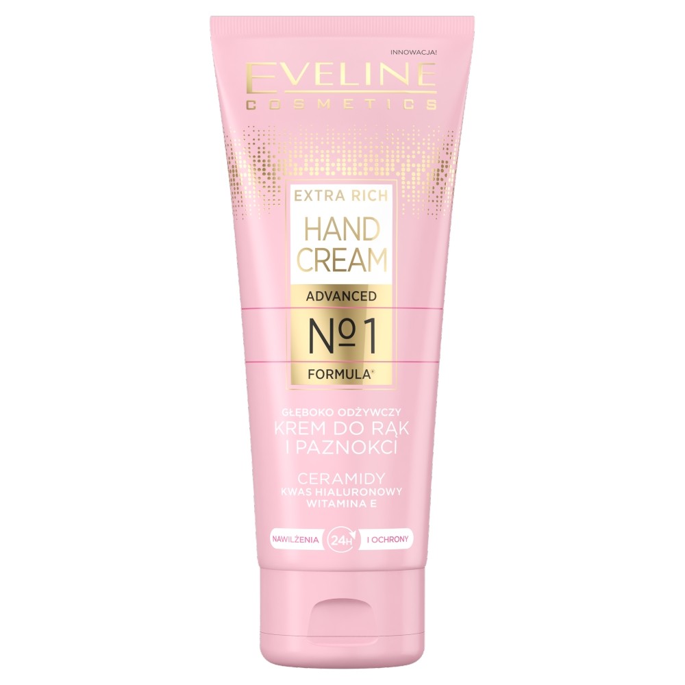 Eveline Hand Cream Cremă de mâini și unghii hrănitoare în profunzime 75ml