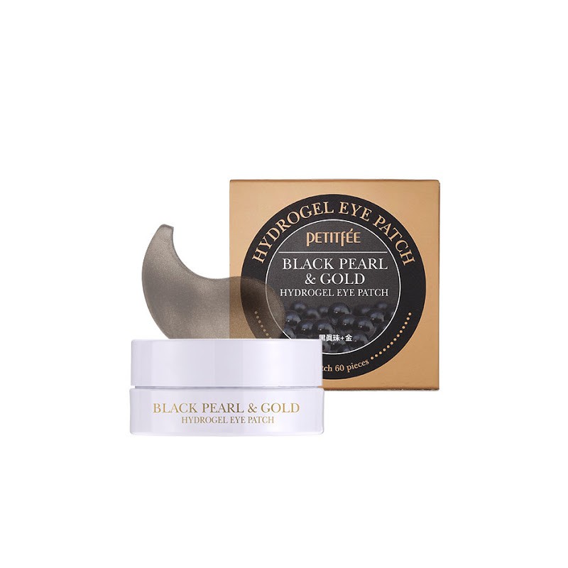 Petitfee Eye Flakes Black Pearl & Gold 60 de bucăți