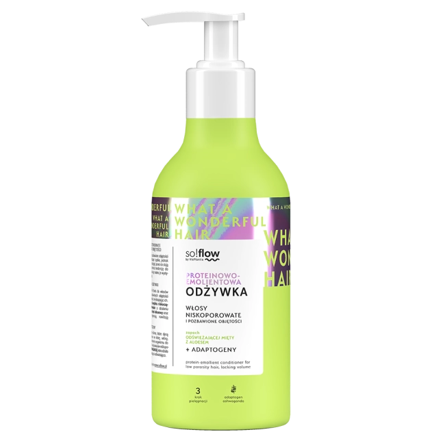 So!flow Balsam pentru păr puțin poros 400ml