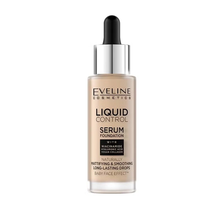 Eveline Liquid Control Foundation 025 Light Rose