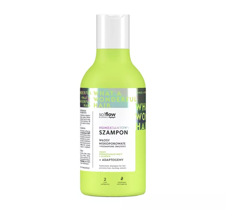 So!flow Șampon pentru păr puțin poros 400ml