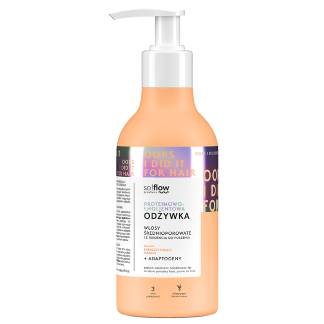 So!flow Balsam pentru păr mediu și aspru 400ml