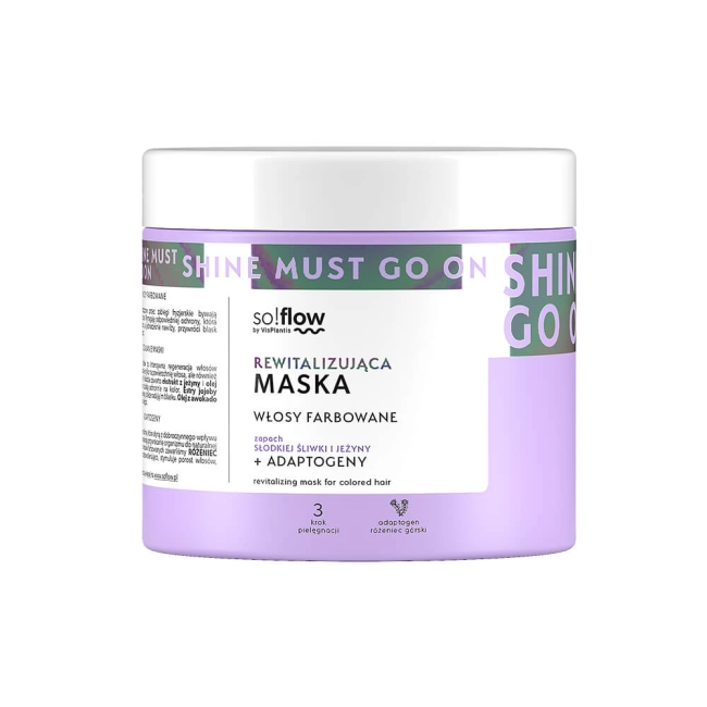 So!flow Mască revitalizantă pentru părul vopsit 400ml
