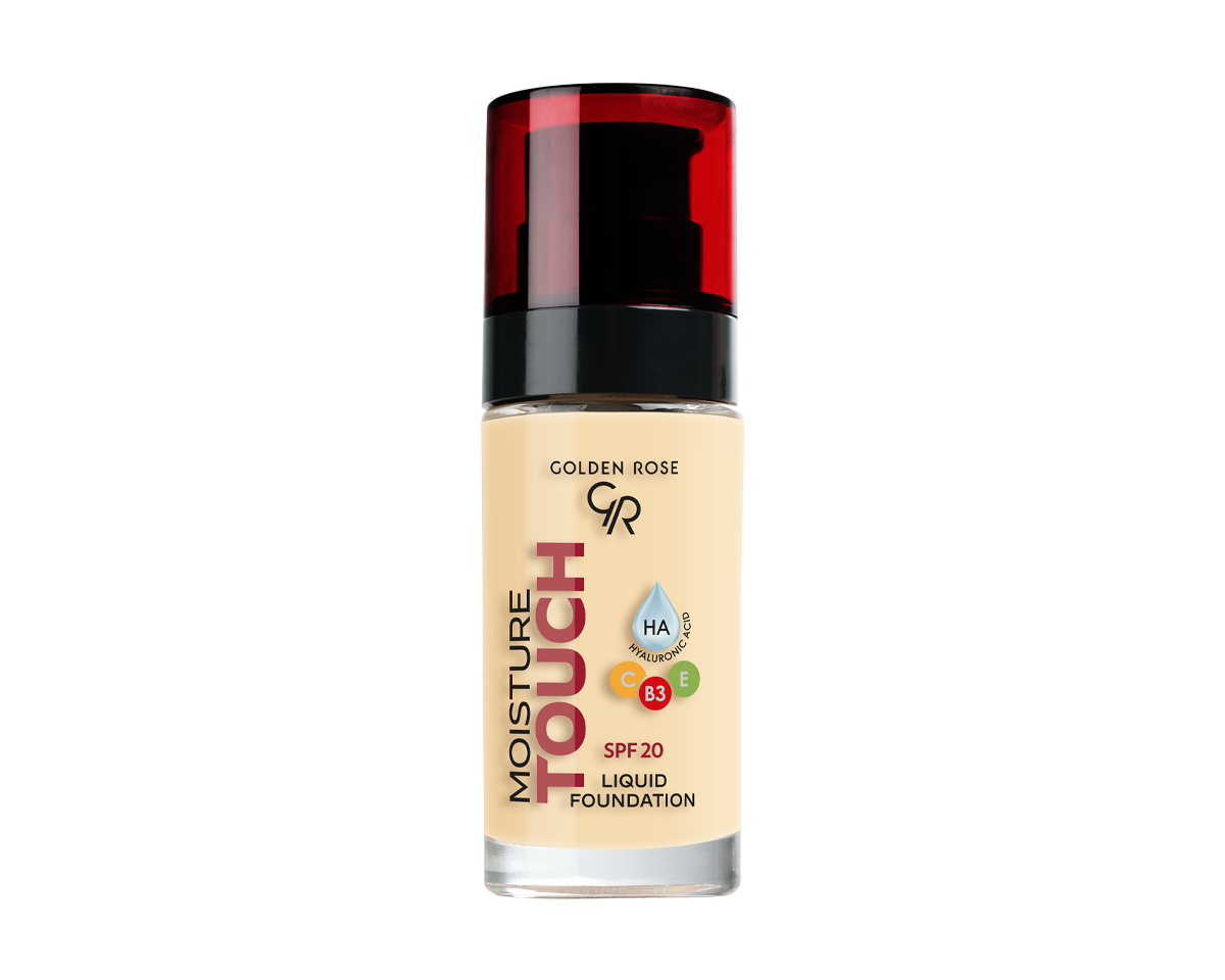 Golden Rose Moisture Touch Liquid Foundation SPF20 Nawilżający Podkład do Twarzy 101