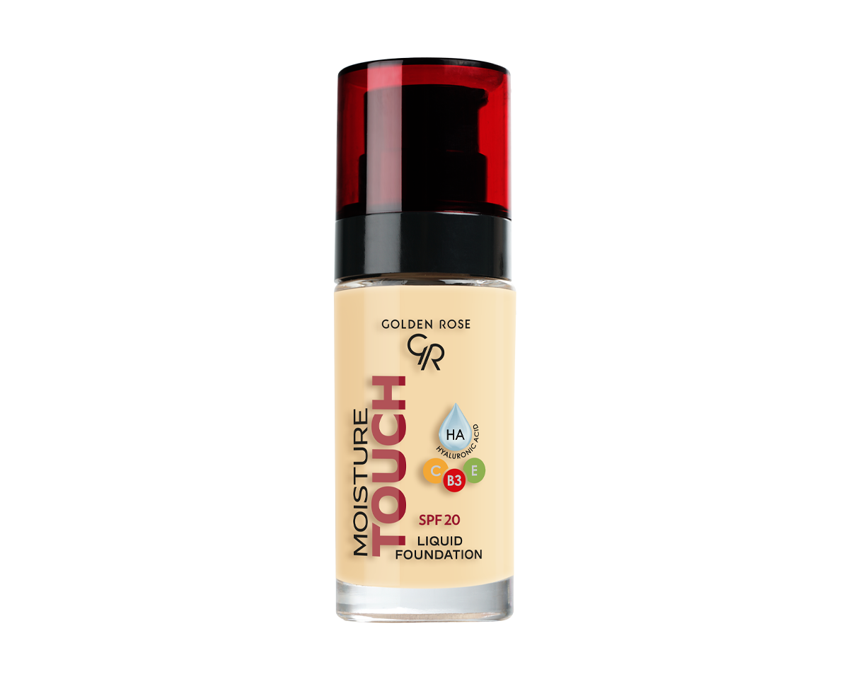 Golden Rose Moisture Touch Liquid Foundation SPF20 Nawilżający Podkład do Twarzy 102
