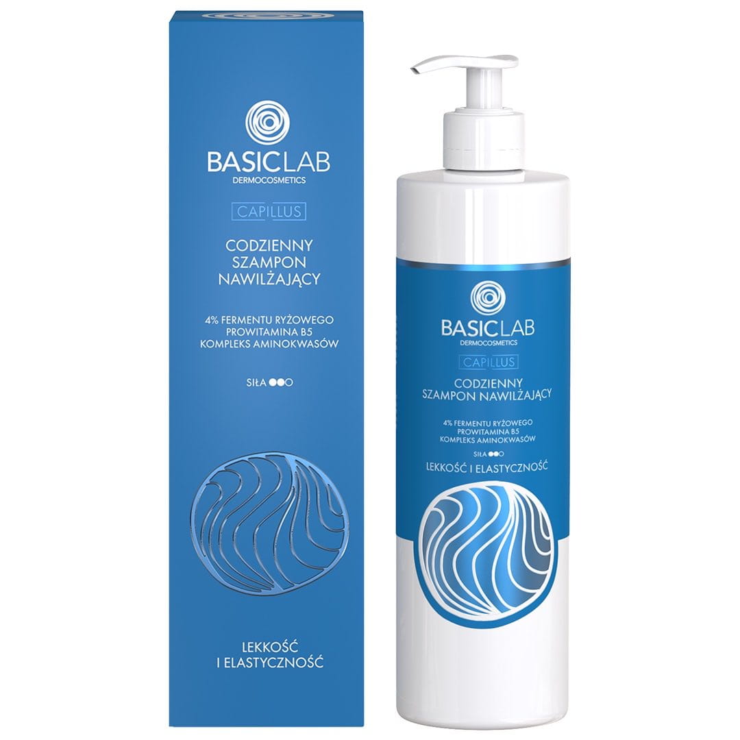 BasicLab Capillus Șampon hidratant zilnic 300ml
