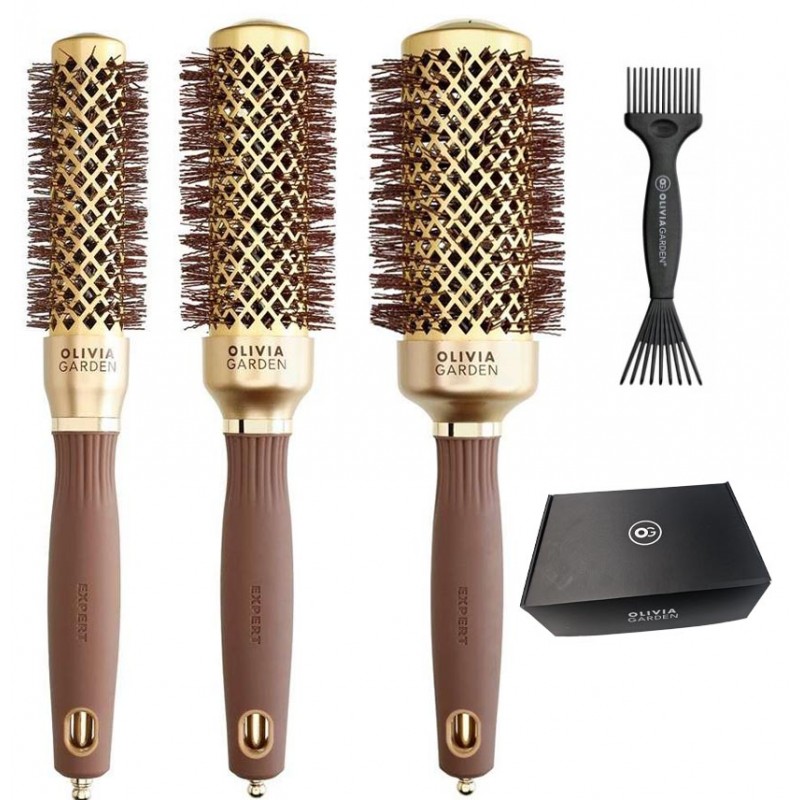 Olivia Garden Expert Blowout Shine Set de perii
