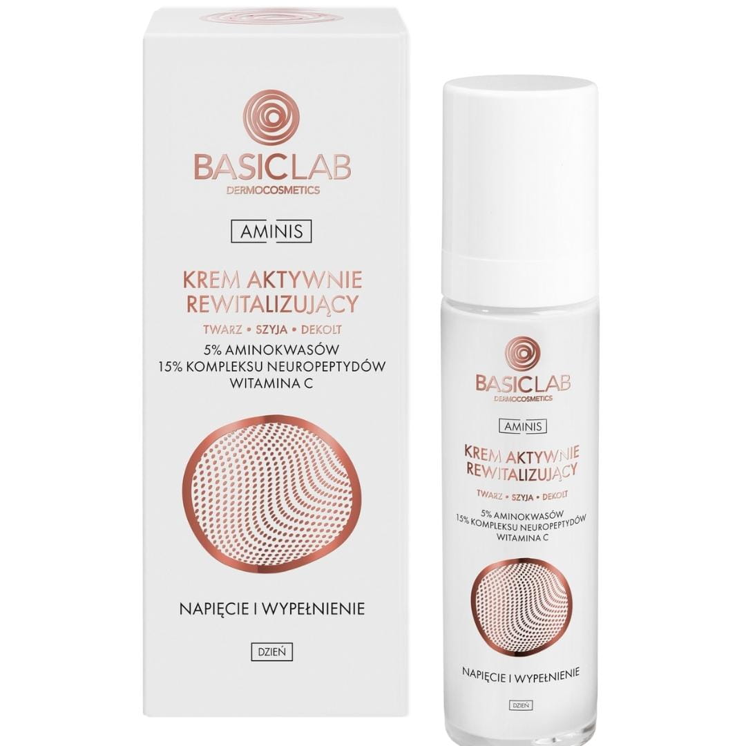 BasicLab Aminis Active Revitalising Tension and Filling Day Cream 50ml